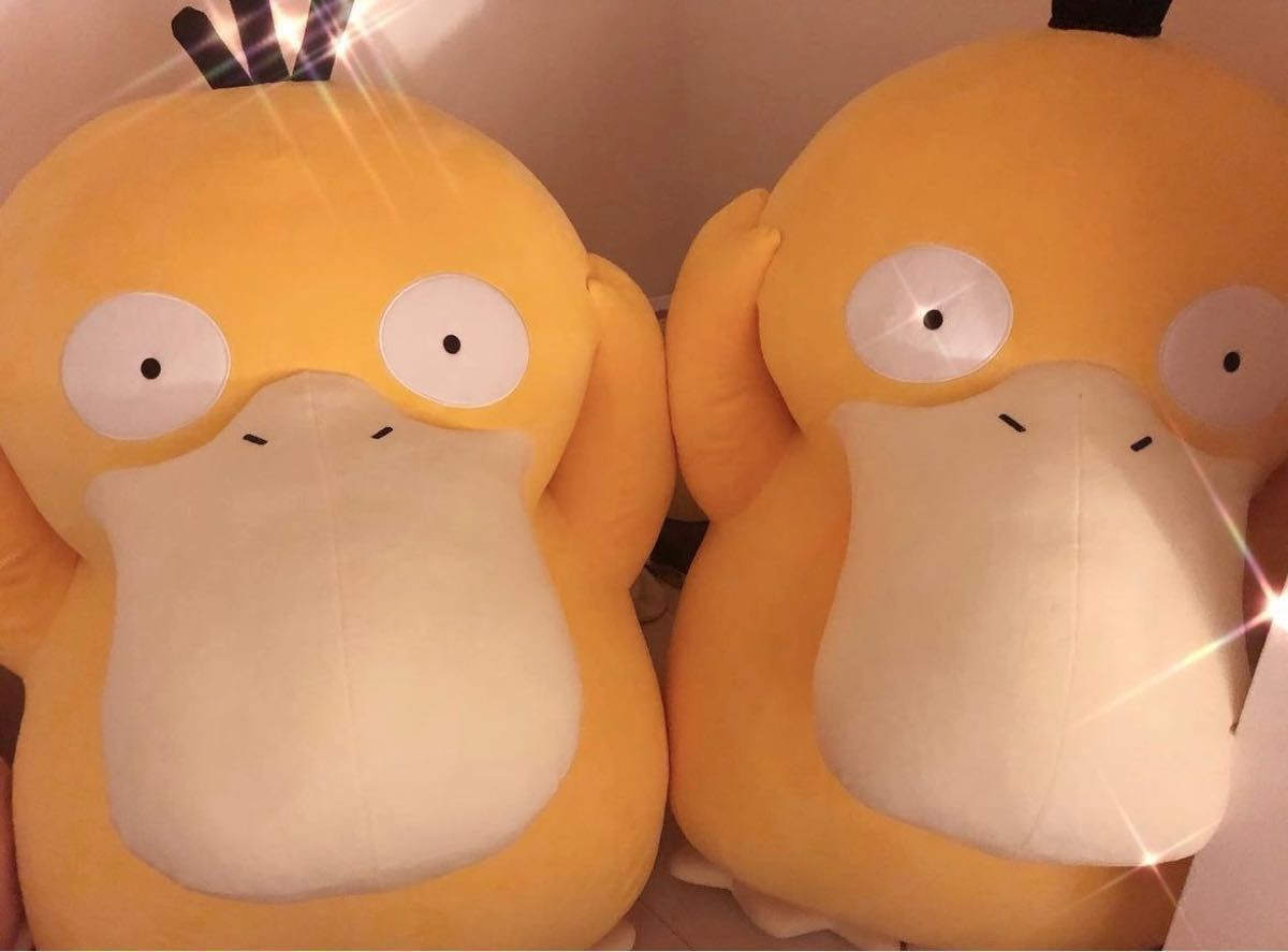 ポケモンセンター限定 等身大コダックぬいぐるみ コダック 等身大