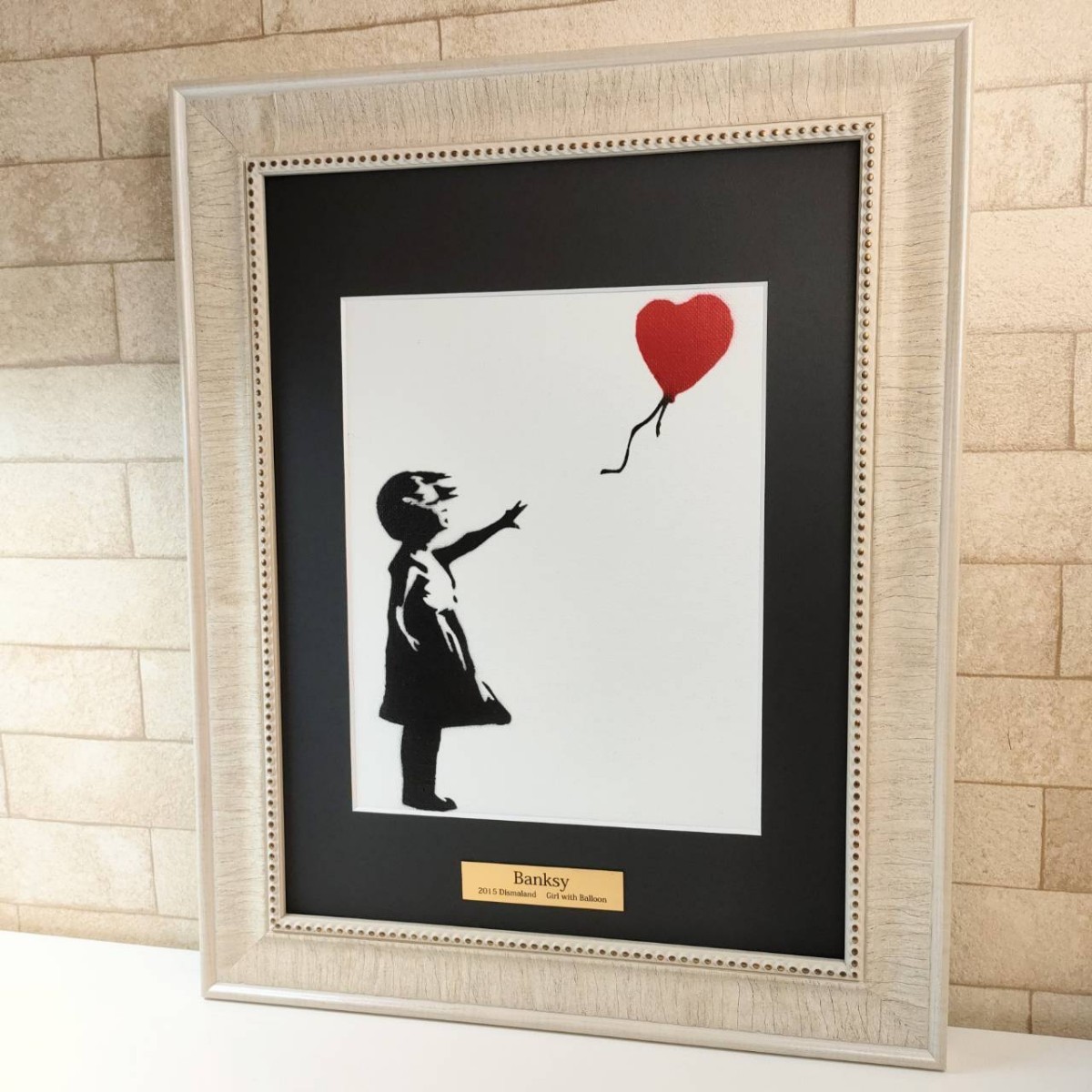 ☆ 激レア！ ディズマランド banksy バンクシー 木枠 ステンシル ☆ 激