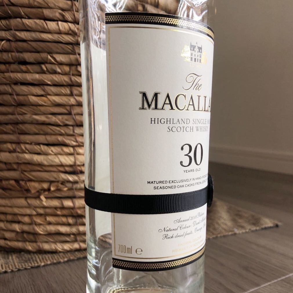 マッカラン30年空瓶