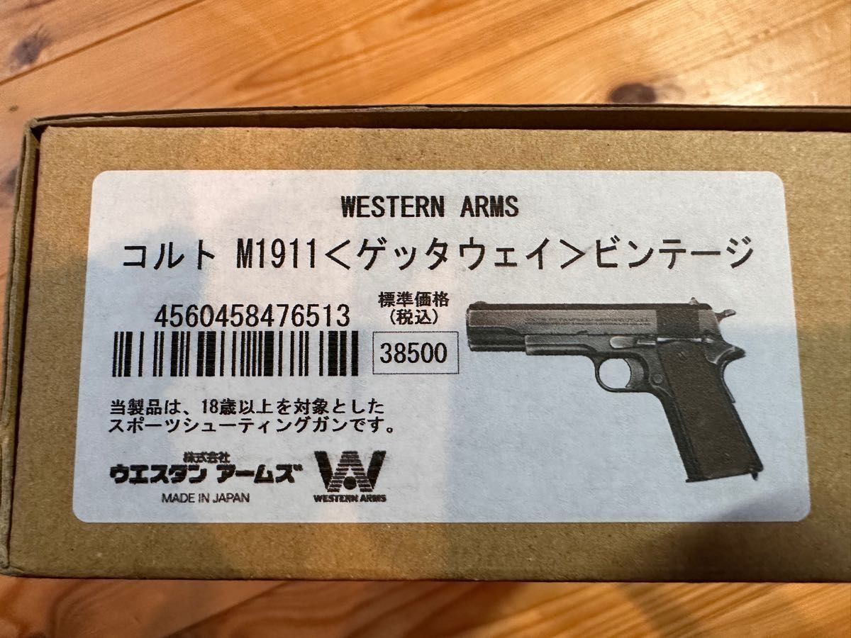ウエスタンアームズ コルトM1911 ゲッタウェイ ビンテージ｜Yahoo