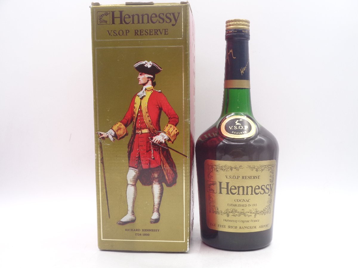 未開栓 未開栓 Hennessy V.S.O.P. RESERVE ヘネシー リザーブ 700ml 箱