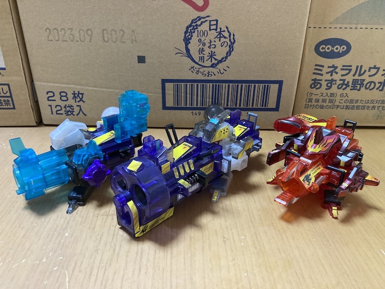 ビーダマン ファイナルバトルボックス新品未組立クラッシュビーダマン