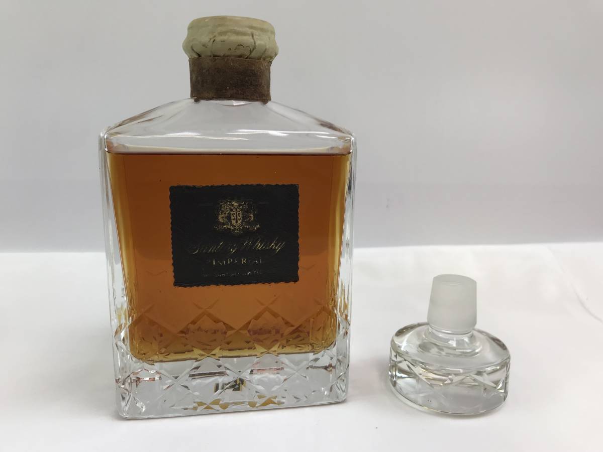 未開栓】サントリーウイスキー インペリアル カガミクリスタル 古酒