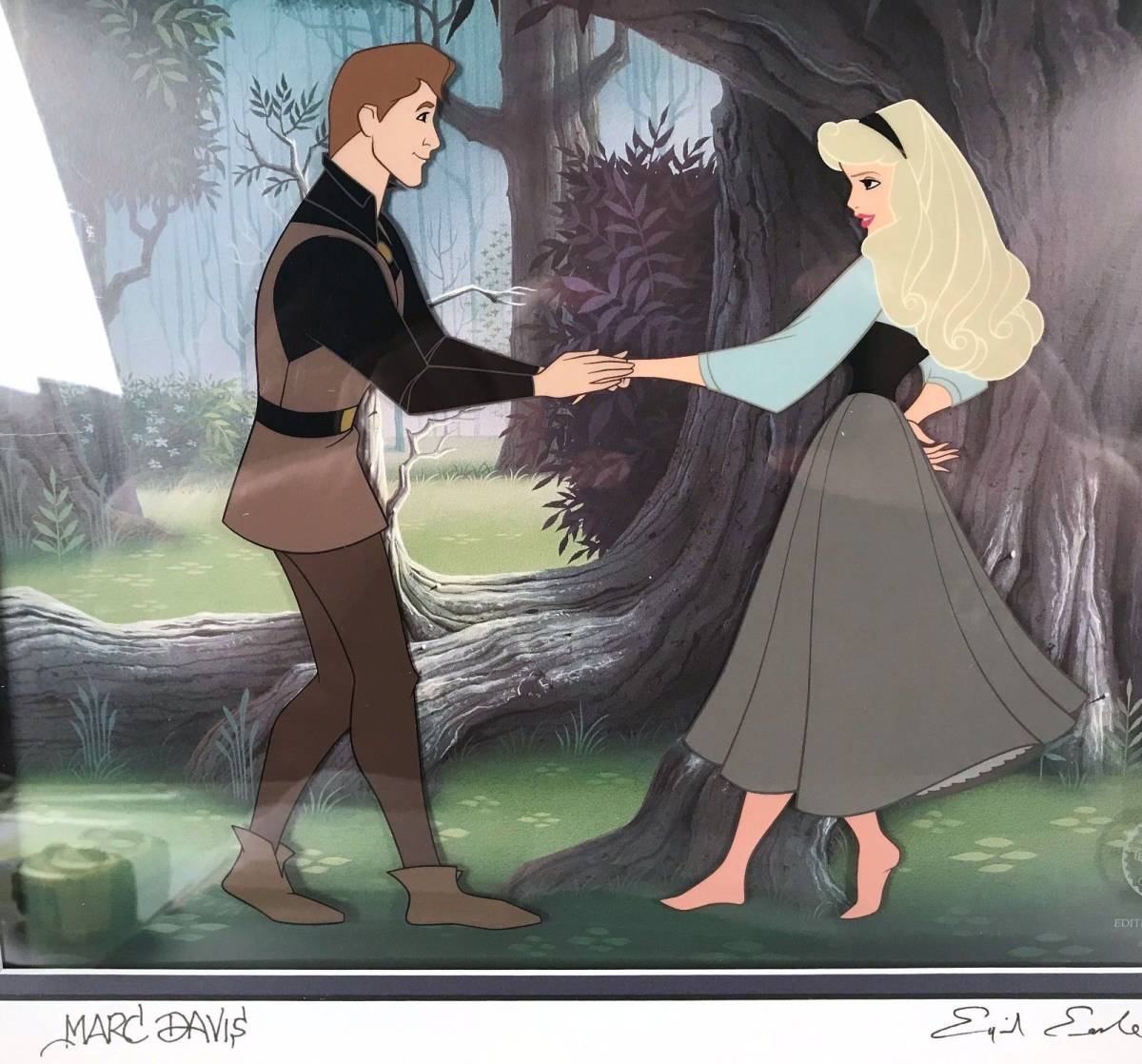 Disney ディズニー 眠れる森の美女 ブライアローズ セル画 原画 限定