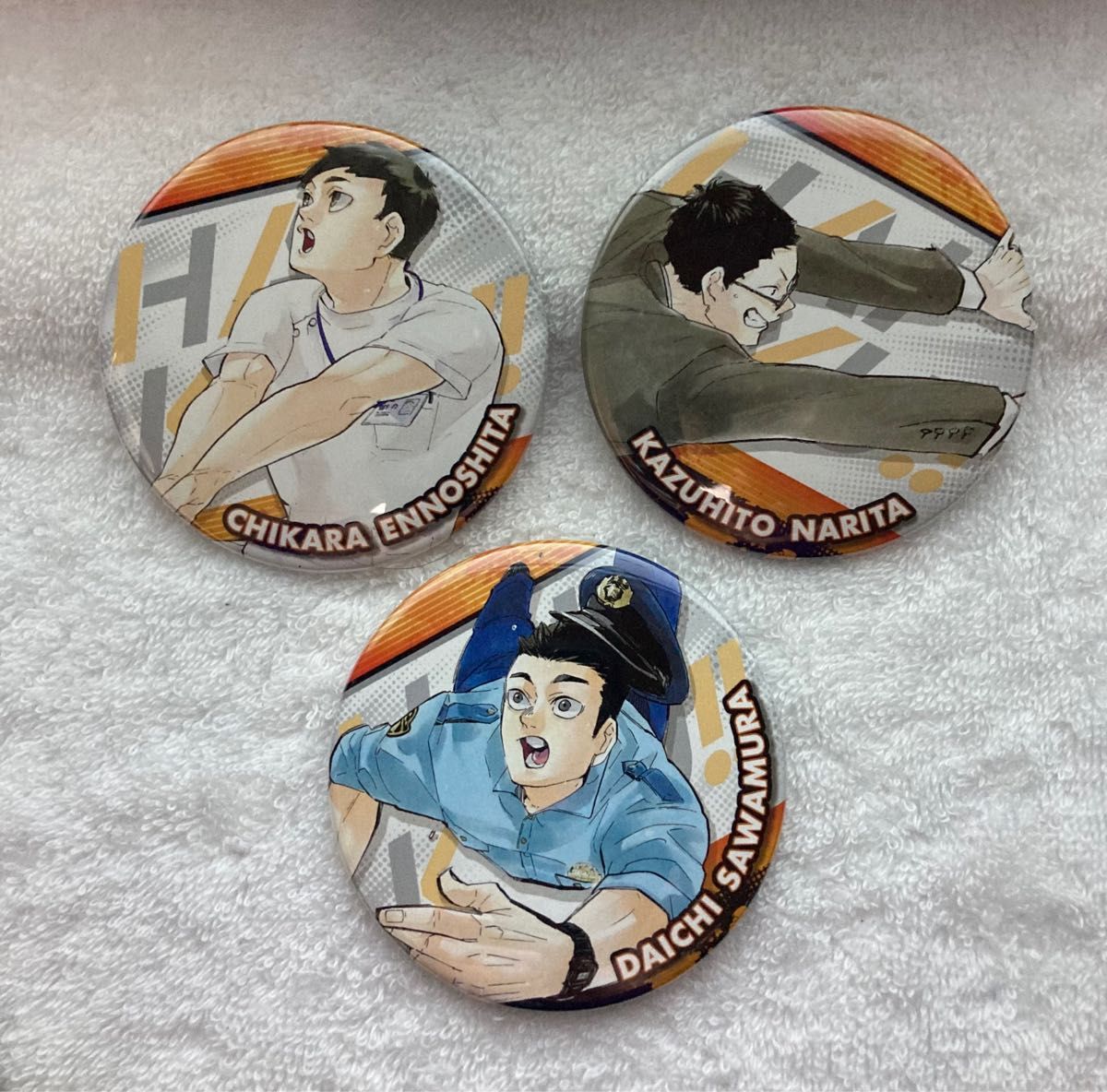 ハイキュー 山口忠 天 缶バッジ まとめ売り ハイキュー 山口 忠 4点