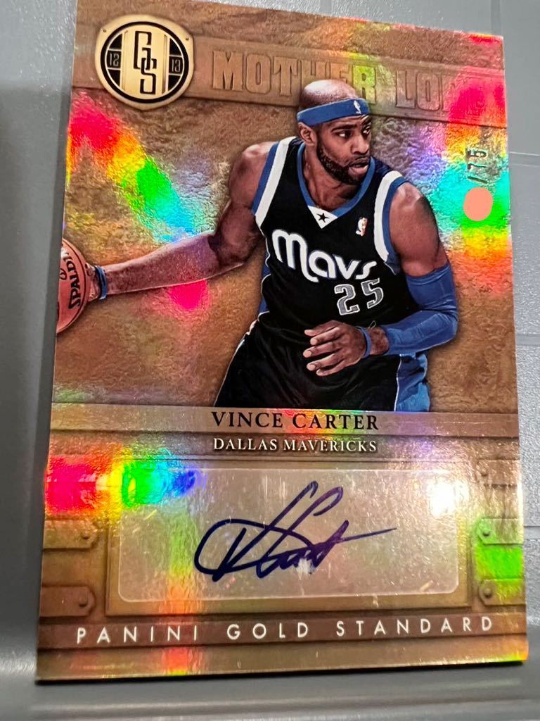 NBA ビンス・カーター 直筆サイン入り実使用ジャージーカード 世界50枚