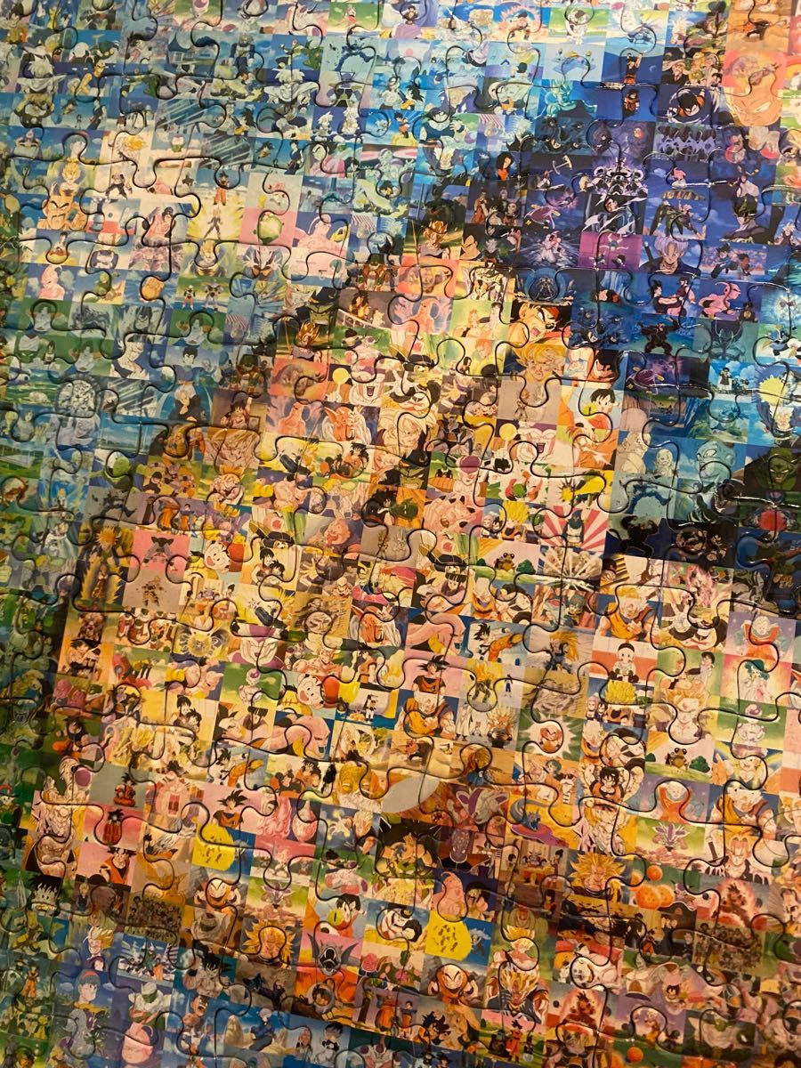 額付き完成品☆ドラゴンボール/モザイクアート・パズル/1000ピース