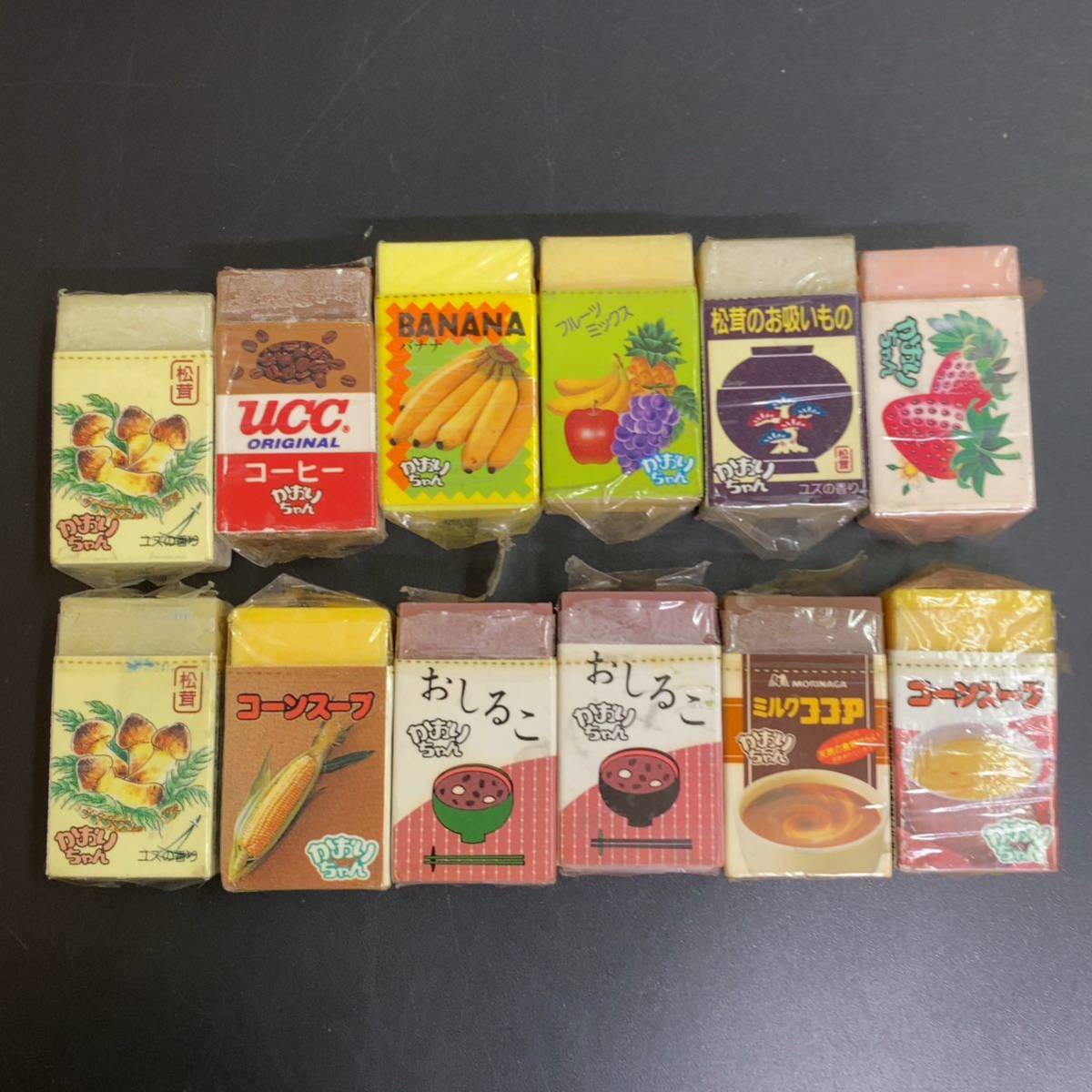 Yahoo!オークション - 【未使用】かおりちゃん 消しゴム 12個 傷みあり