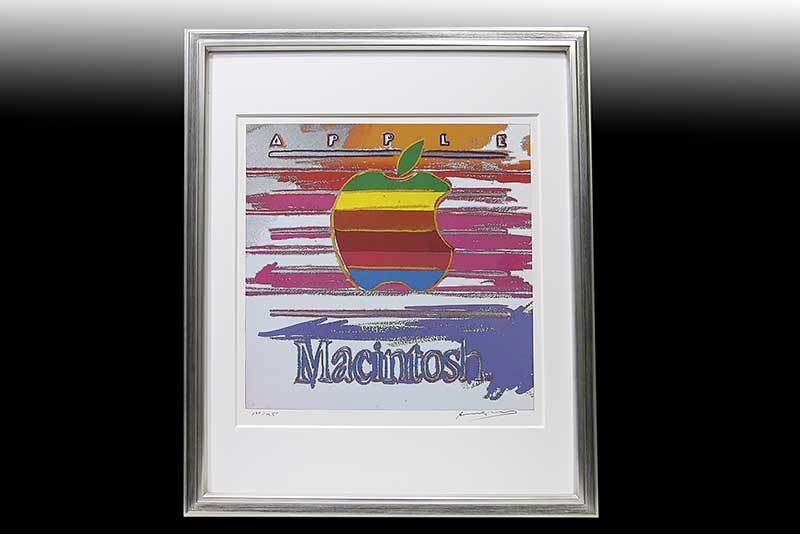 アンディ・ウォーホル 直筆サイン シルク 証明書「Double Mickey Mouse