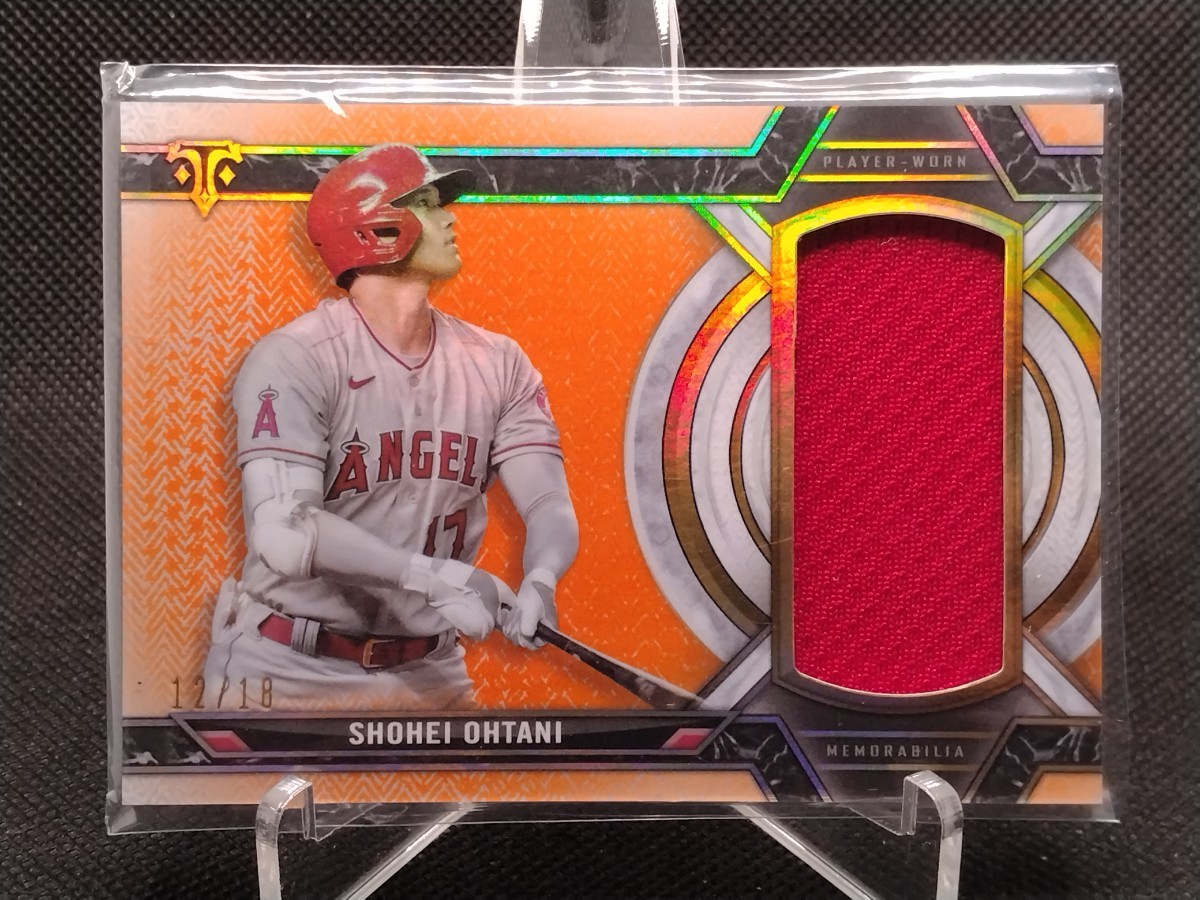 大谷翔平 TOPPS TRIPLE THREADS RELICS