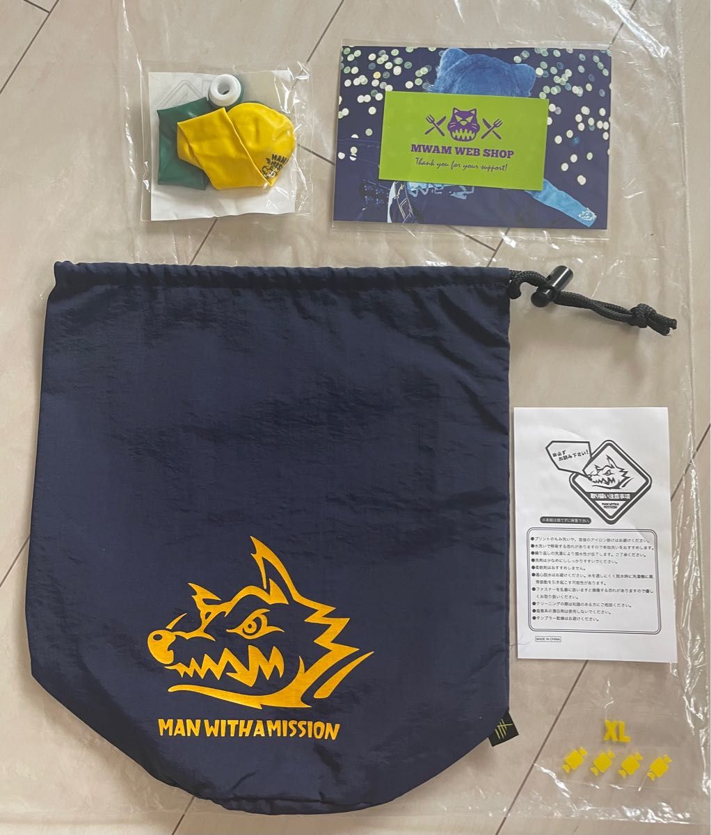 マンウィズアミッション ウルフテックライトジャケット XLサイズ