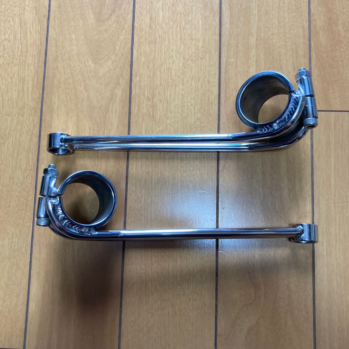 デイトナ ビンテージ ヘッドライトステー 35φ SR400 SR500 デイトナ