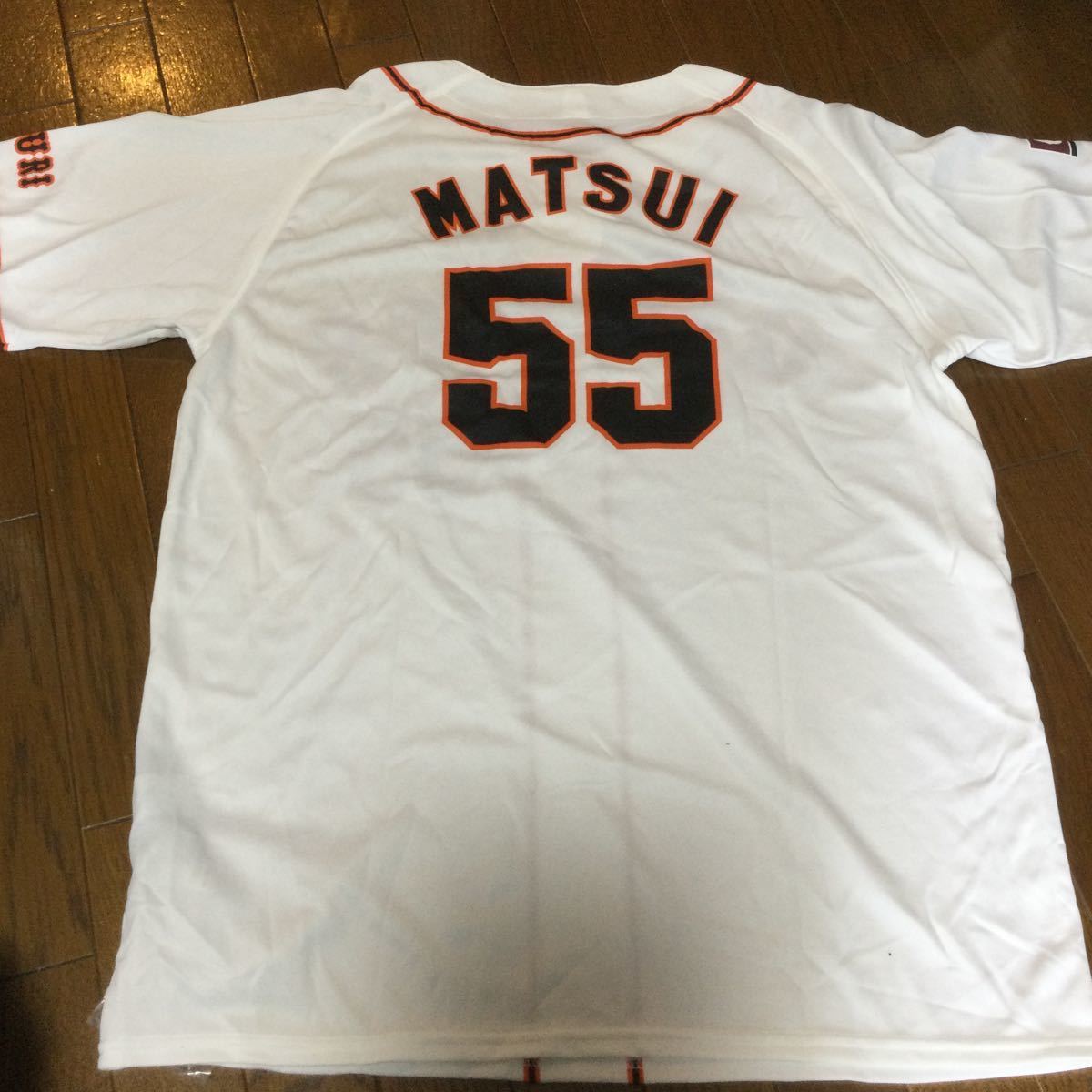 読売ジャイアンツ 松井秀喜 ユニフォーム XOサイズ 未使用 国民栄誉賞