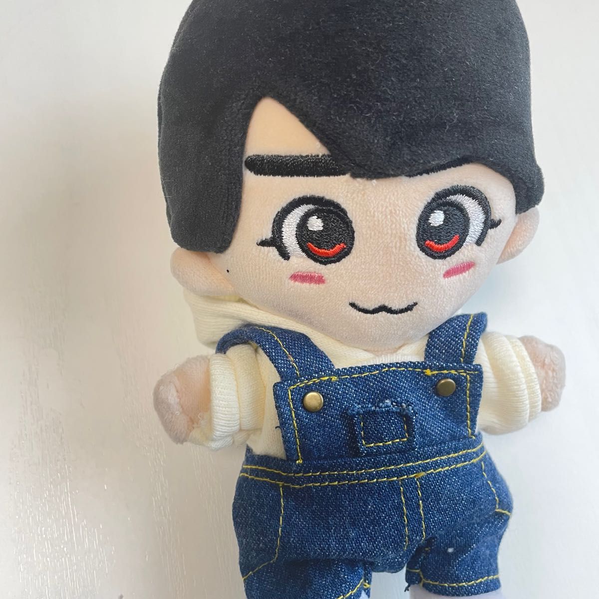 確認用ちびぬいちゃんのパーカー＆オーバーオール