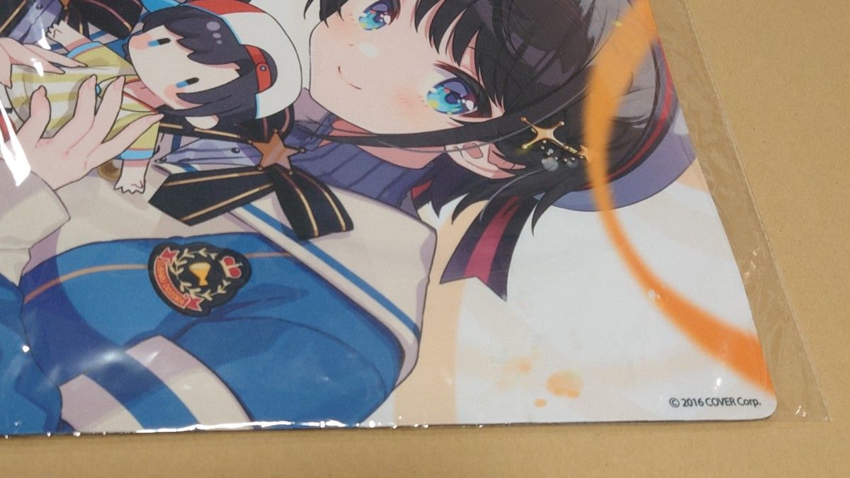 ホロライブ 大空スバル 活動三周年記念 ラバーマット しぐれうい先生