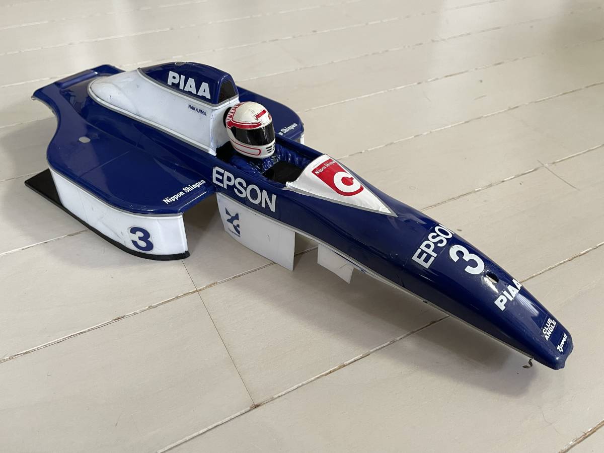 タミヤ F101用 ティレル019 中嶋 悟仕様 ボディ(フロント&リアウイング