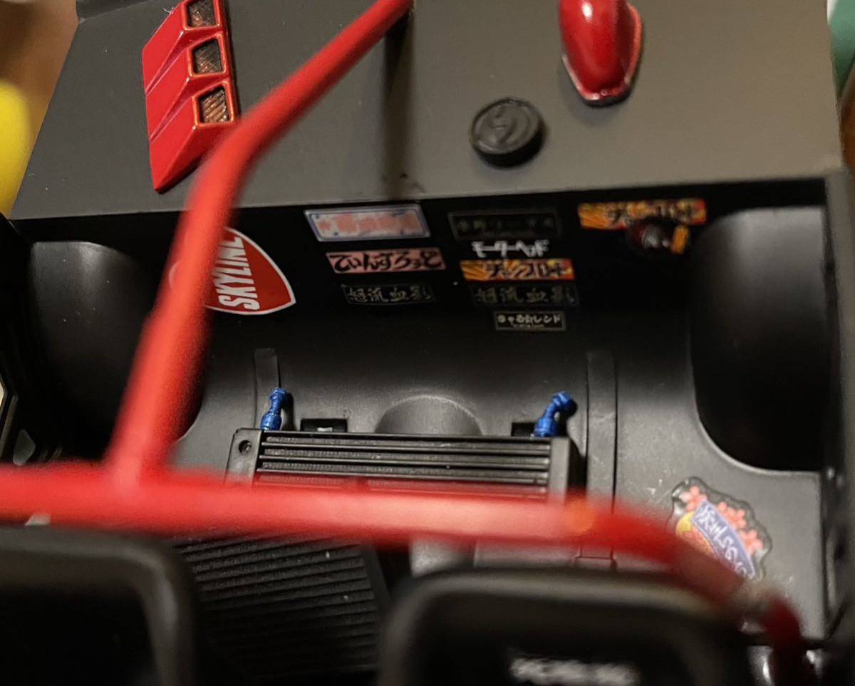 1/24 ハコスカレッドブル仕様確認用