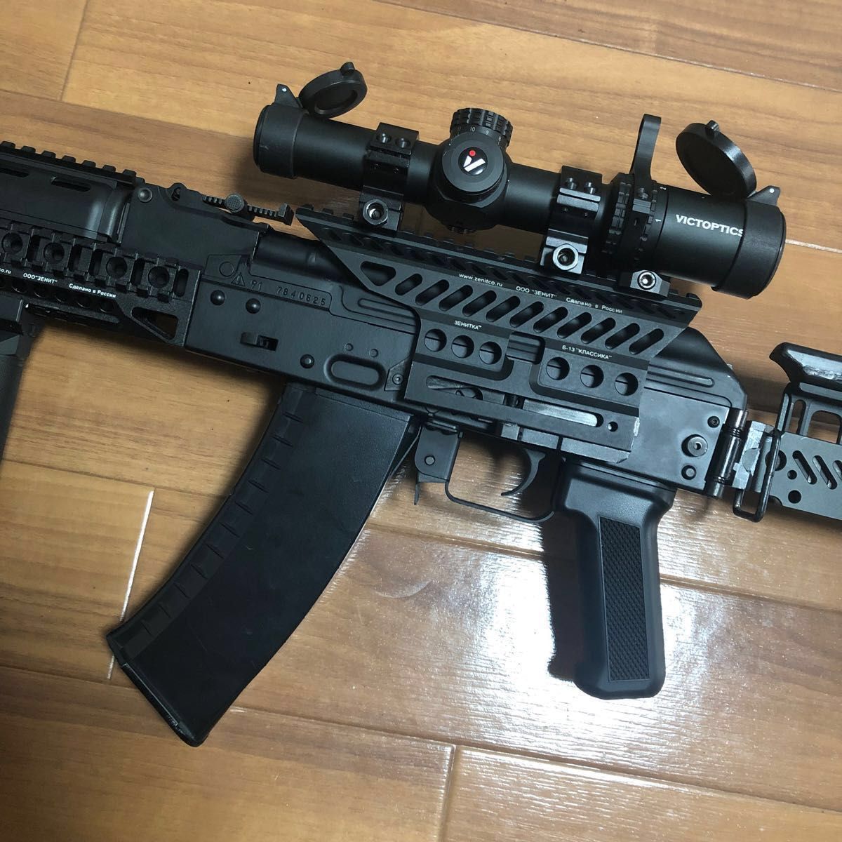 東京マルイ次世代電動ガンAK74MN ZENITカスタムノマグ2本ドットサイト