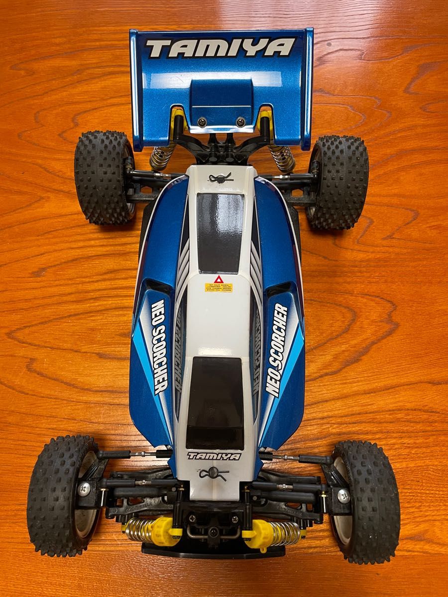 中古 タミヤ 1/10 RC ネオスコーチャー TT-02B ボディシャーシ