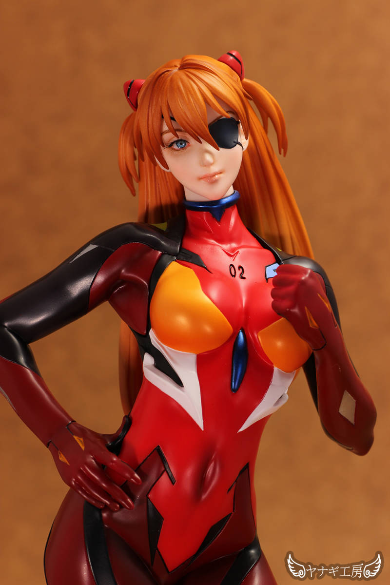 Yahoo!オークション - ガレージキット完成品 式波・アスカ・ラングレー