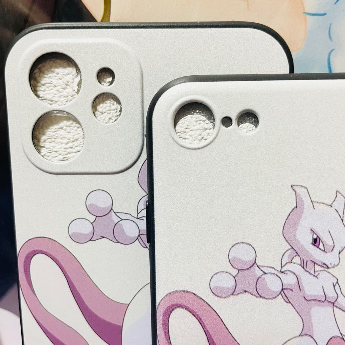iPhoneSE 7 8 専用ケース スマホカバー ポケモン ミュウツー｜Yahoo