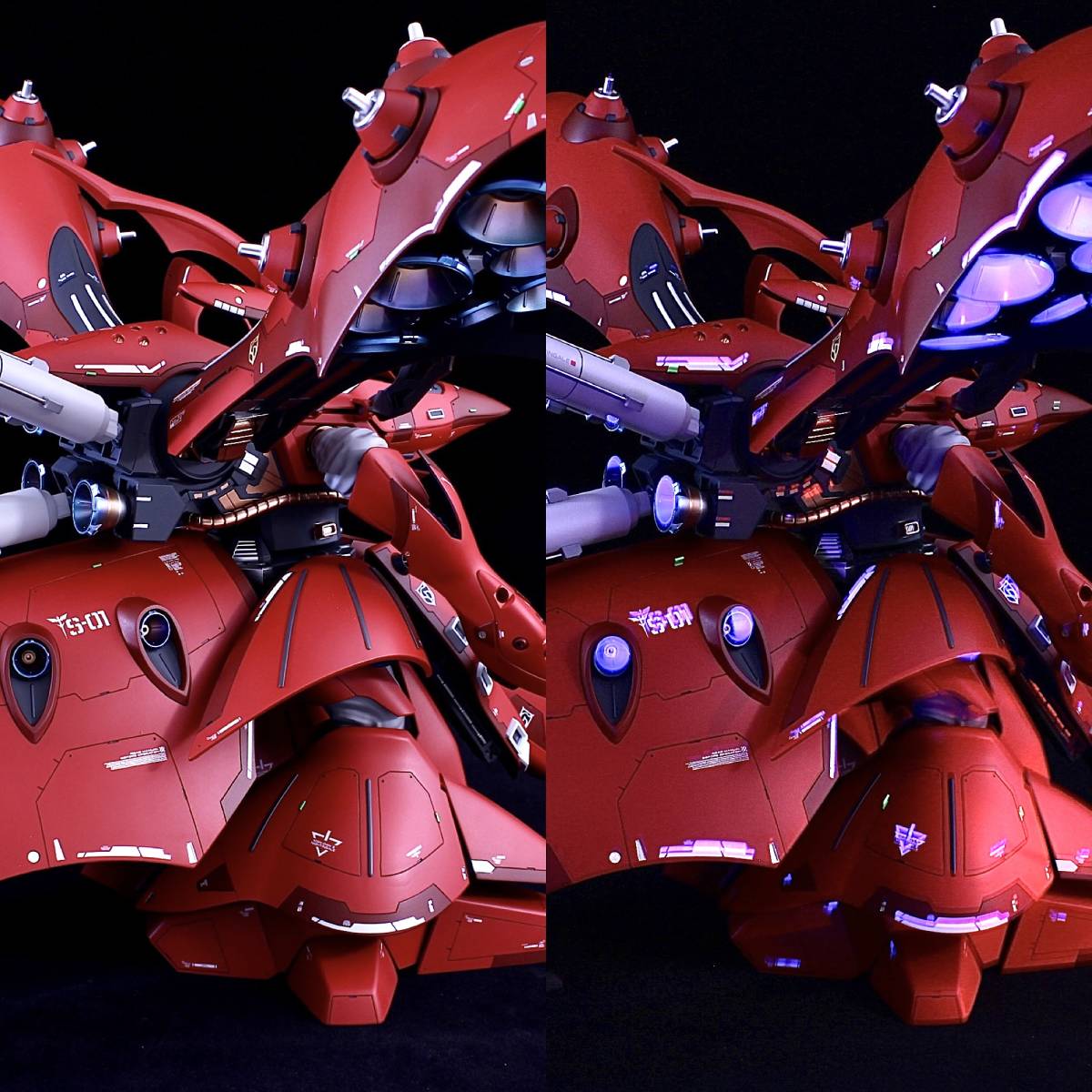 ○HGUC 1/144 ナイチンゲール 全塗装改修 完成品 徹底改修 全塗装 完成品