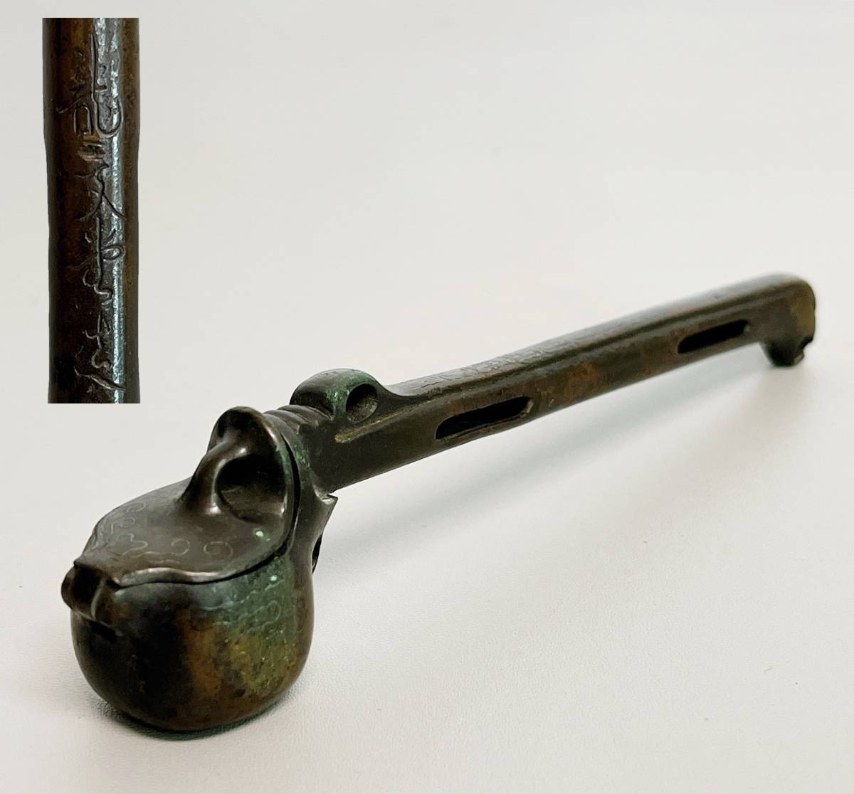 Yahoo!オークション - K 【龍文堂造】矢立 筆入れ 墨入れ 携帯用筆記