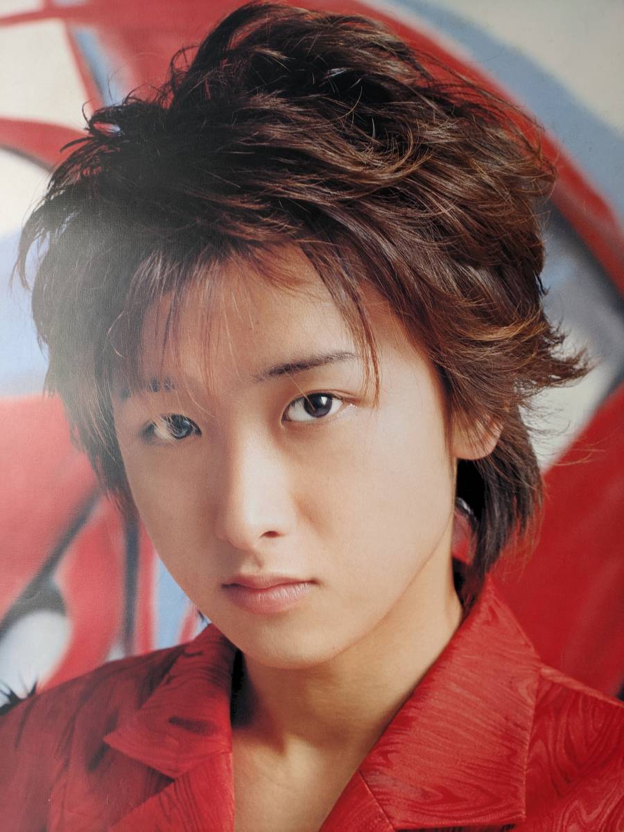Yahoo!オークション - 嵐大野智さんの貴重なポスター2001赤
