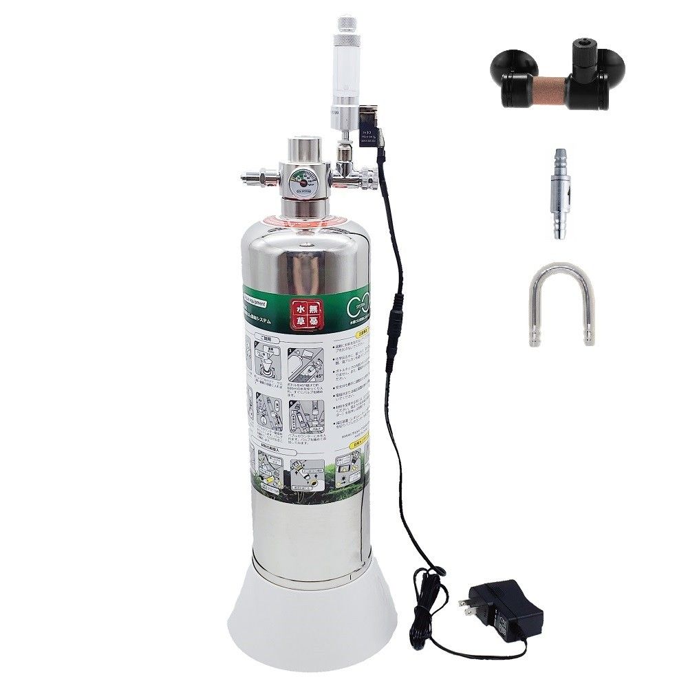 無憂水草】最新進化版 化学反応式CO2添加システム 水草育成用 初心者
