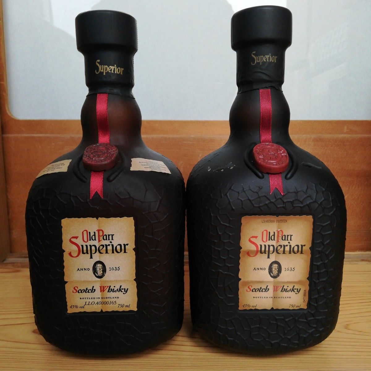 Old Parr Superior スコッチウイスキー 2本セット Old Parr Superior