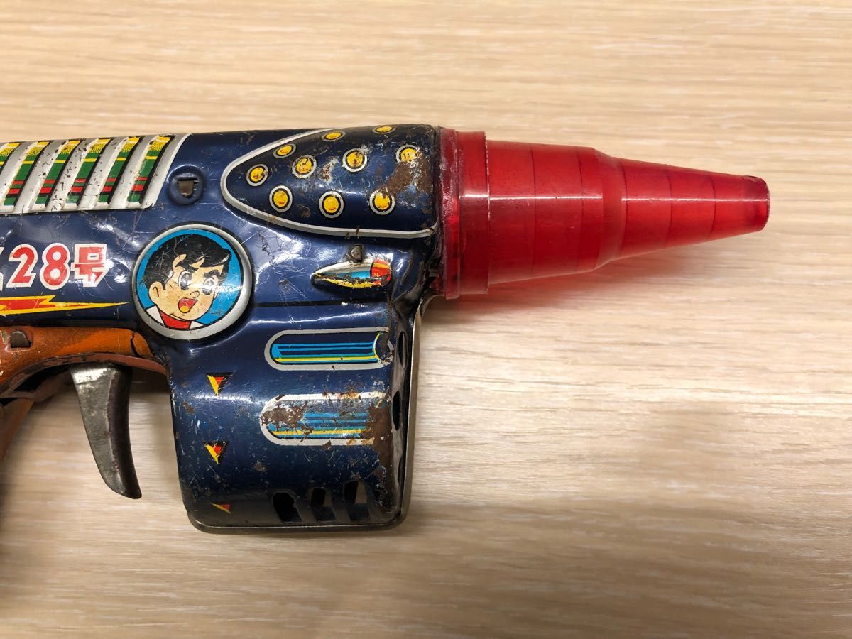 希少】鉄人28号 銃 ブリキ 野村トーイ昭和レトロ