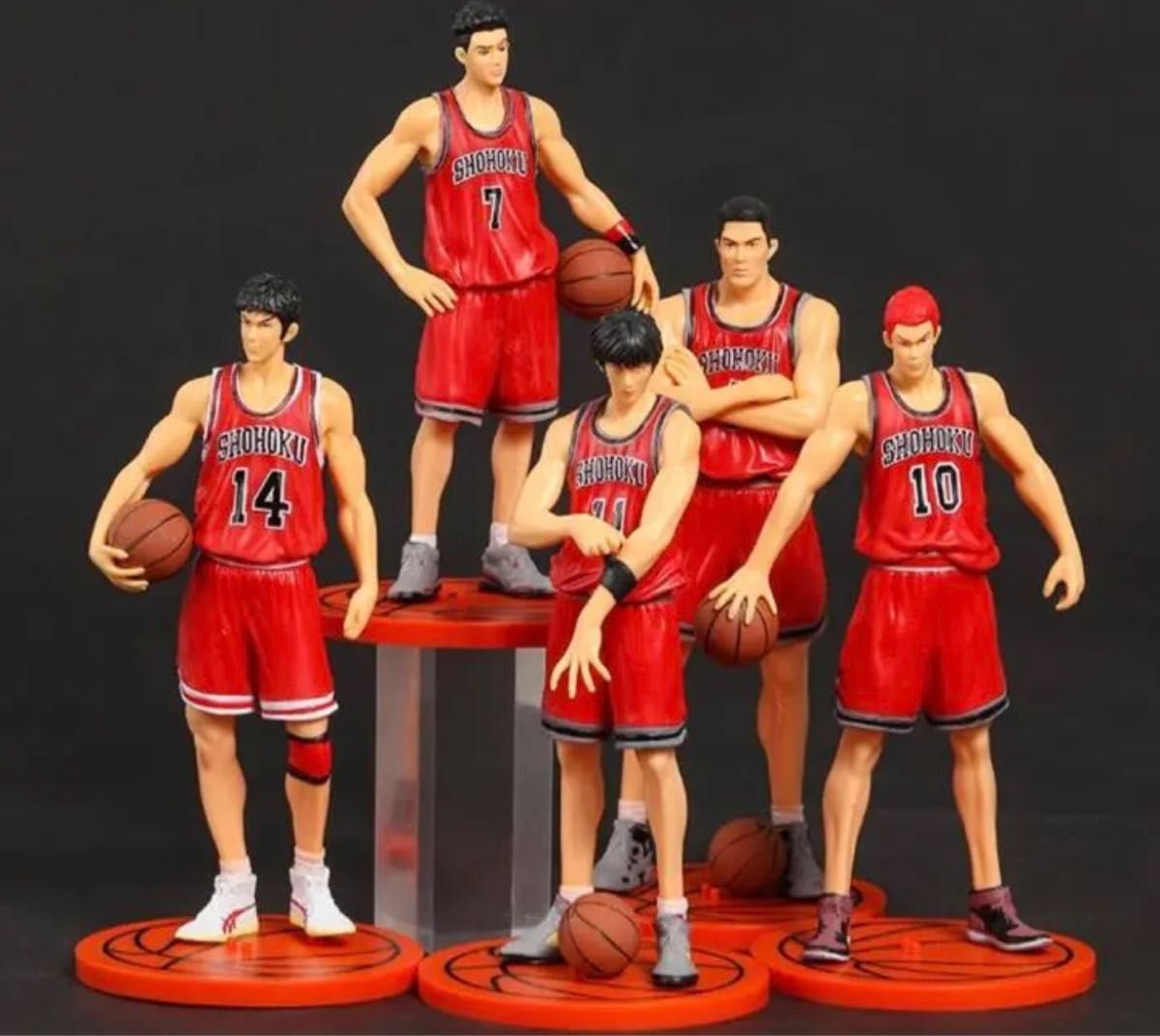 スラムダンク湘北スタメン5体セット 【公式通販】