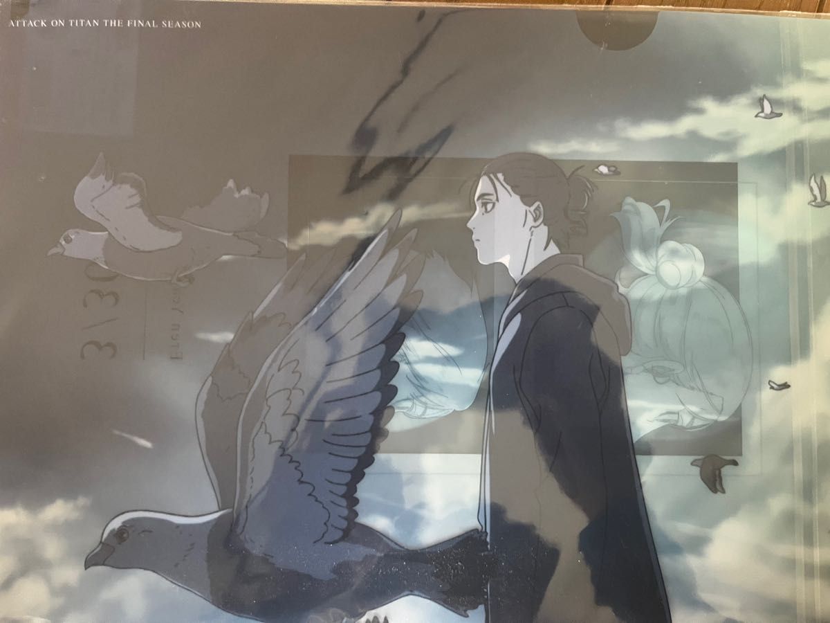 エレン Birthday gift 2022 マットクリアファイル 2枚セット エレン