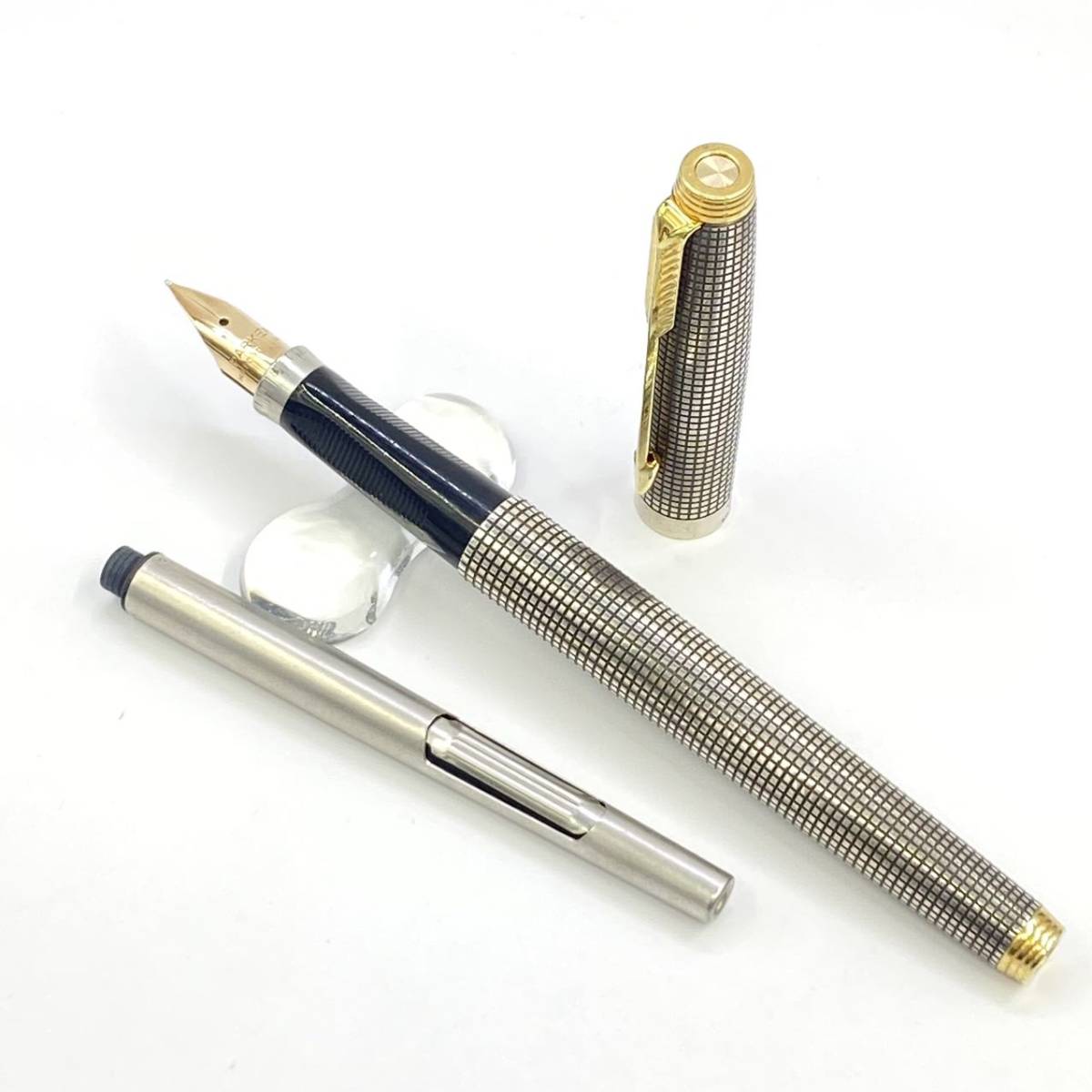 PARKER パーカー万年筆 75 シズレ スターリングシルバー 14K F｜Yahoo