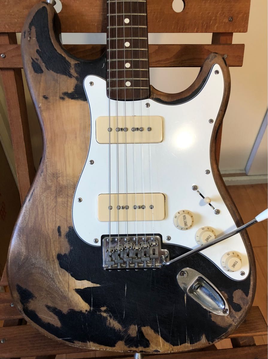 fender japan P90ストラトキャスター レリック Gシリアル｜Yahoo