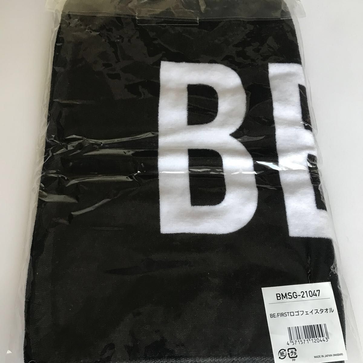 BE FIRST ビーファースト ロゴフェイスタオル ビーファーストタオル