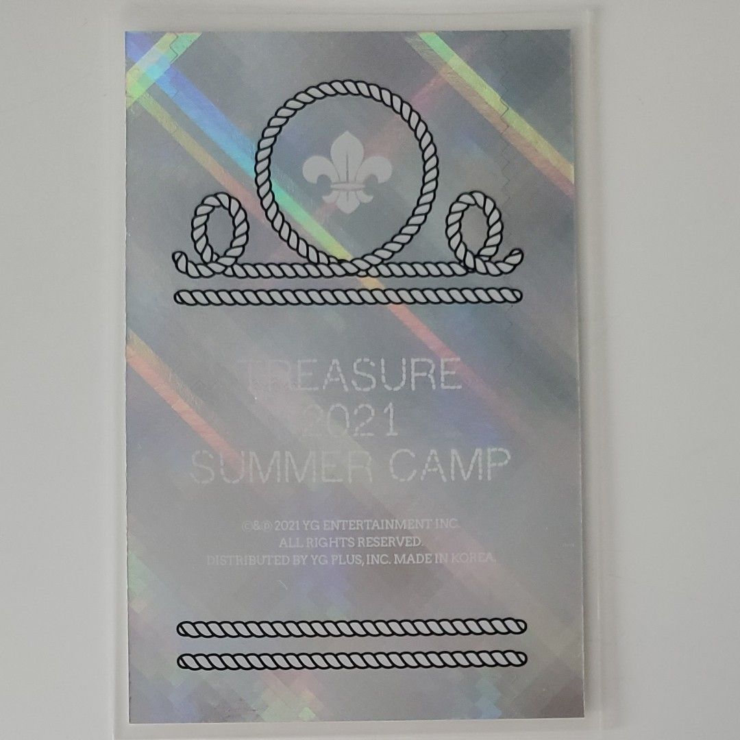 TREASURE ジフン 直筆サイン ポラロイド チェキ 韓国限定】treasure