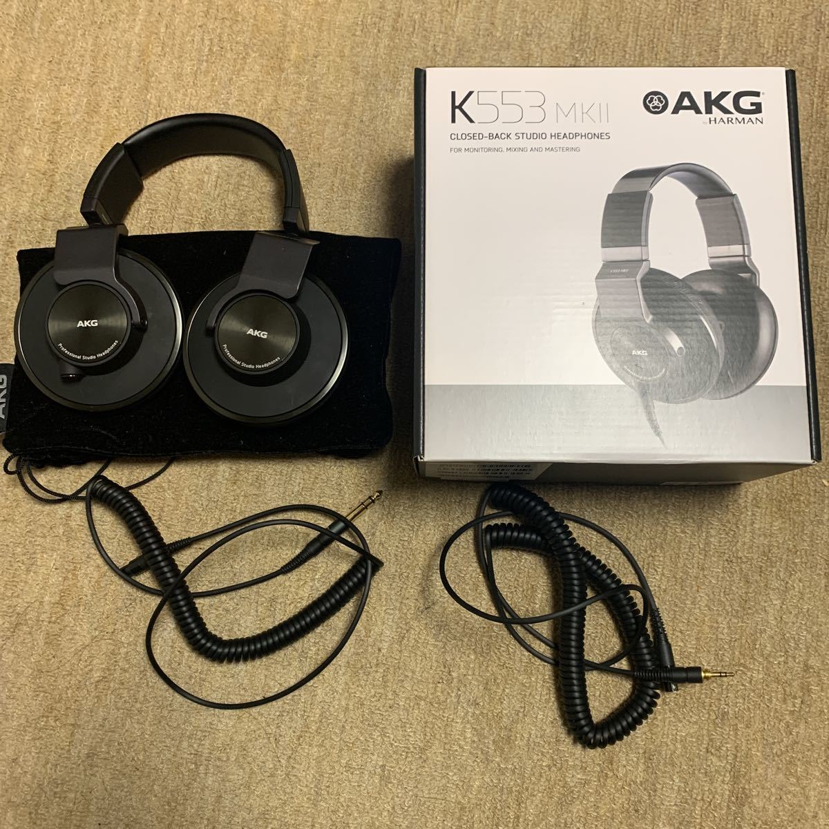 Yahoo!オークション - AKG K553 MK2 美品 ヘッドフォン