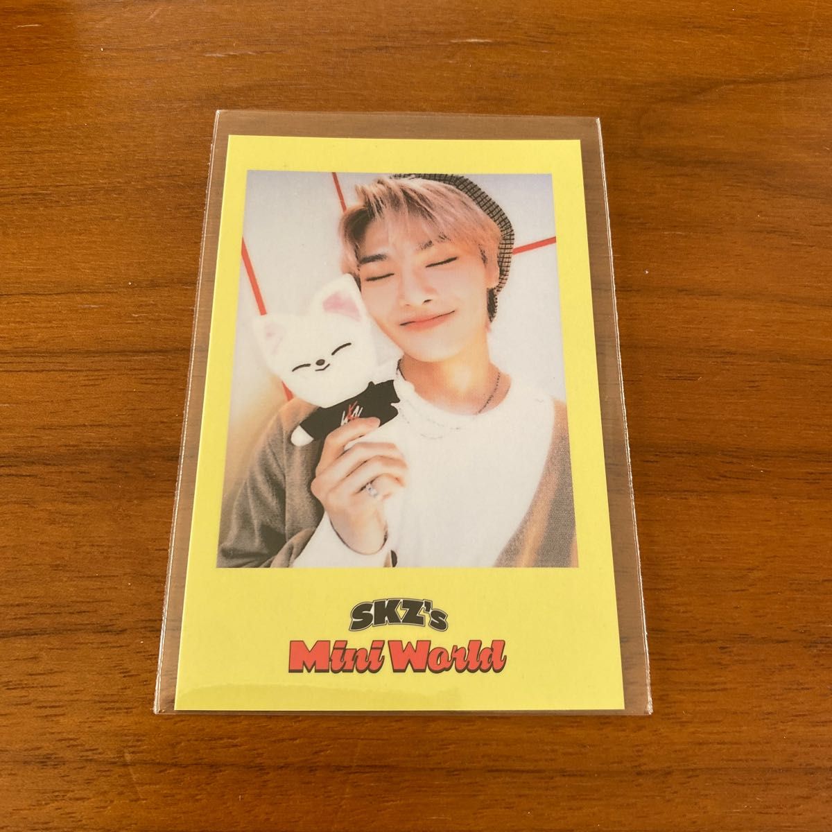 スキズ アイエン I.N. 直筆サイン チェキ アイエン 直筆サイン入り