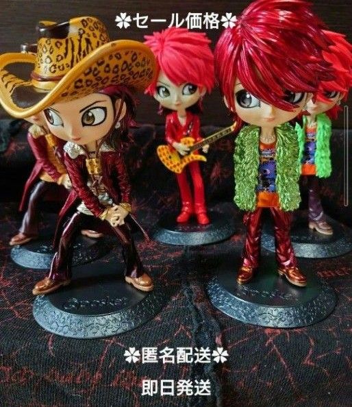 Qposket hide フィギュア メタリック2体有り 計5体まとめ売り｜Yahoo