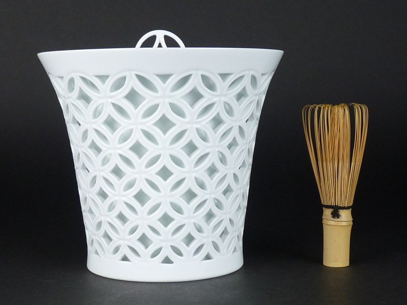 Yahoo!オークション - 【都屋】19 十三代 横石嘉助 平戸白磁 七宝透「