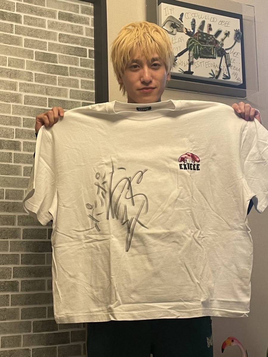 EXIT Tシャツ 直筆サイン入り EXIT Tシャツ 直筆サイン入り