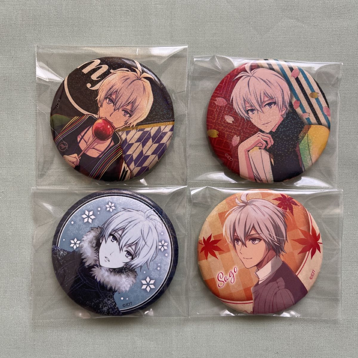 アイナナ 逢坂壮五 種村有菜 中国 缶バッジ 5周年