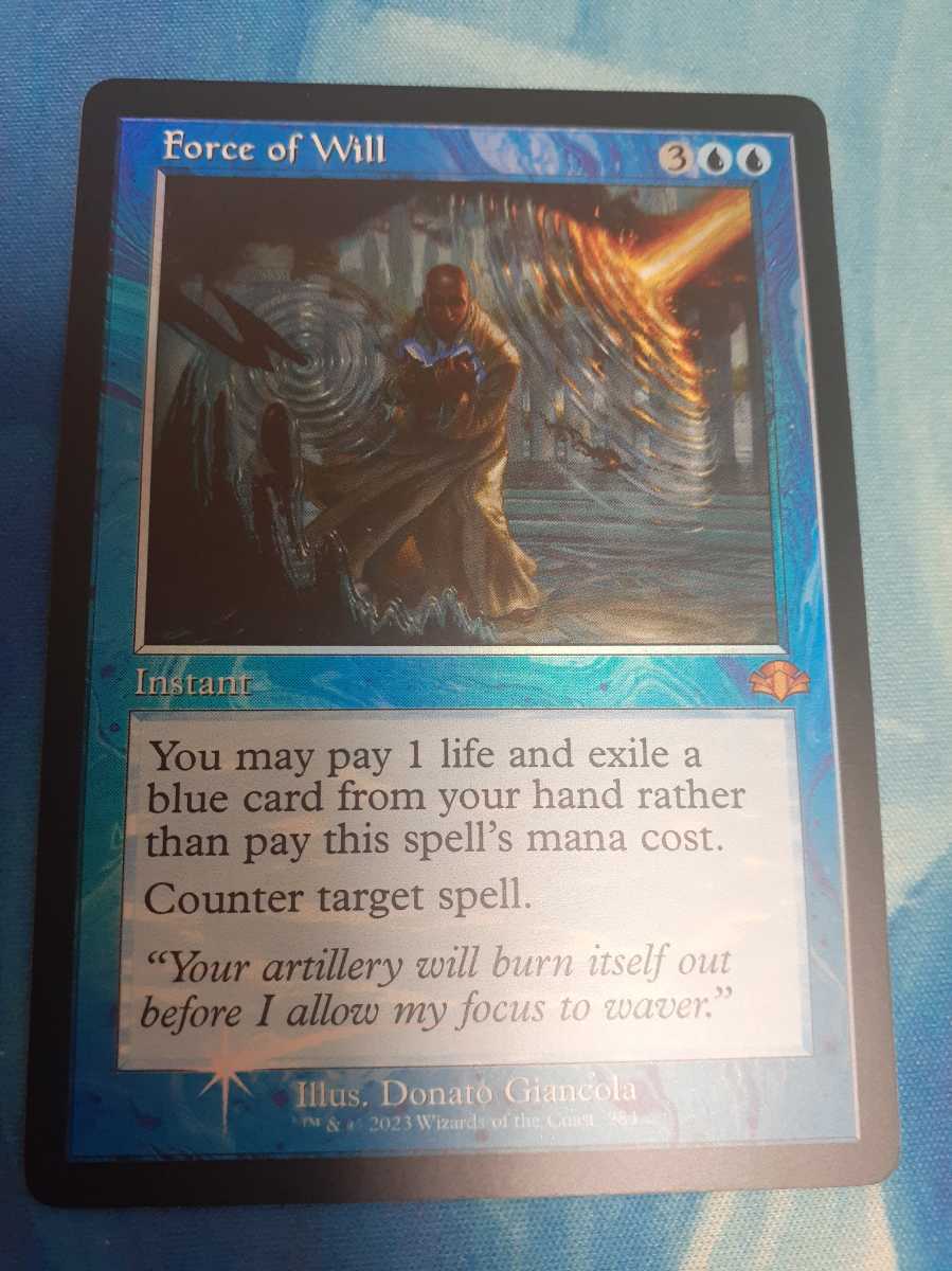 MTG 意志の力 旧枠 foil ショップ 旧枠ALL】意志の力/Force of Will