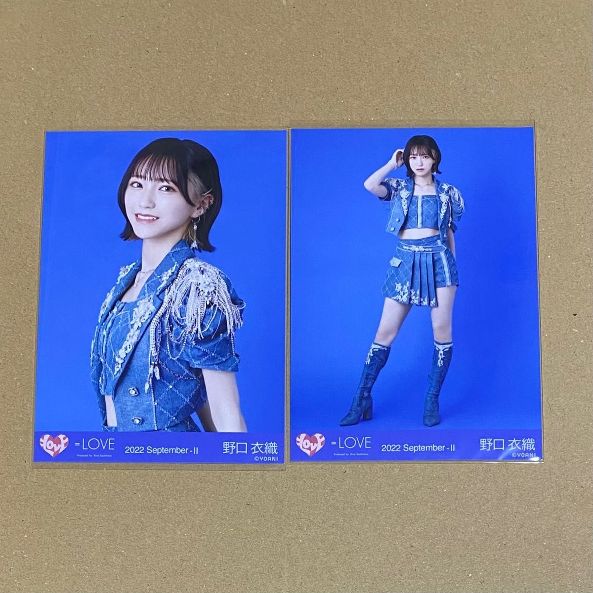 イコラブ 野口衣織 直筆生写真 Be Selfish Amazon.co.jp: イコラブ