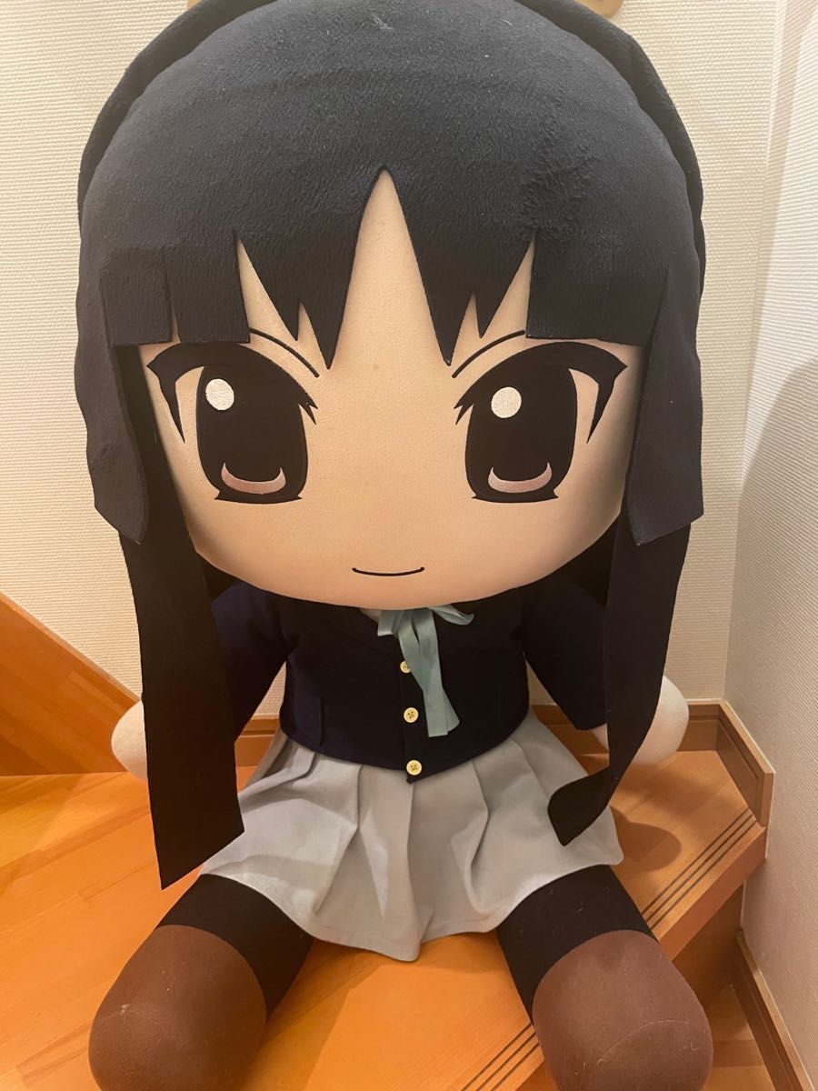 秋山澪 超特大びっくりびっぐぬいぐるみ TBS 100体限定 けいおん 秋山澪 超
