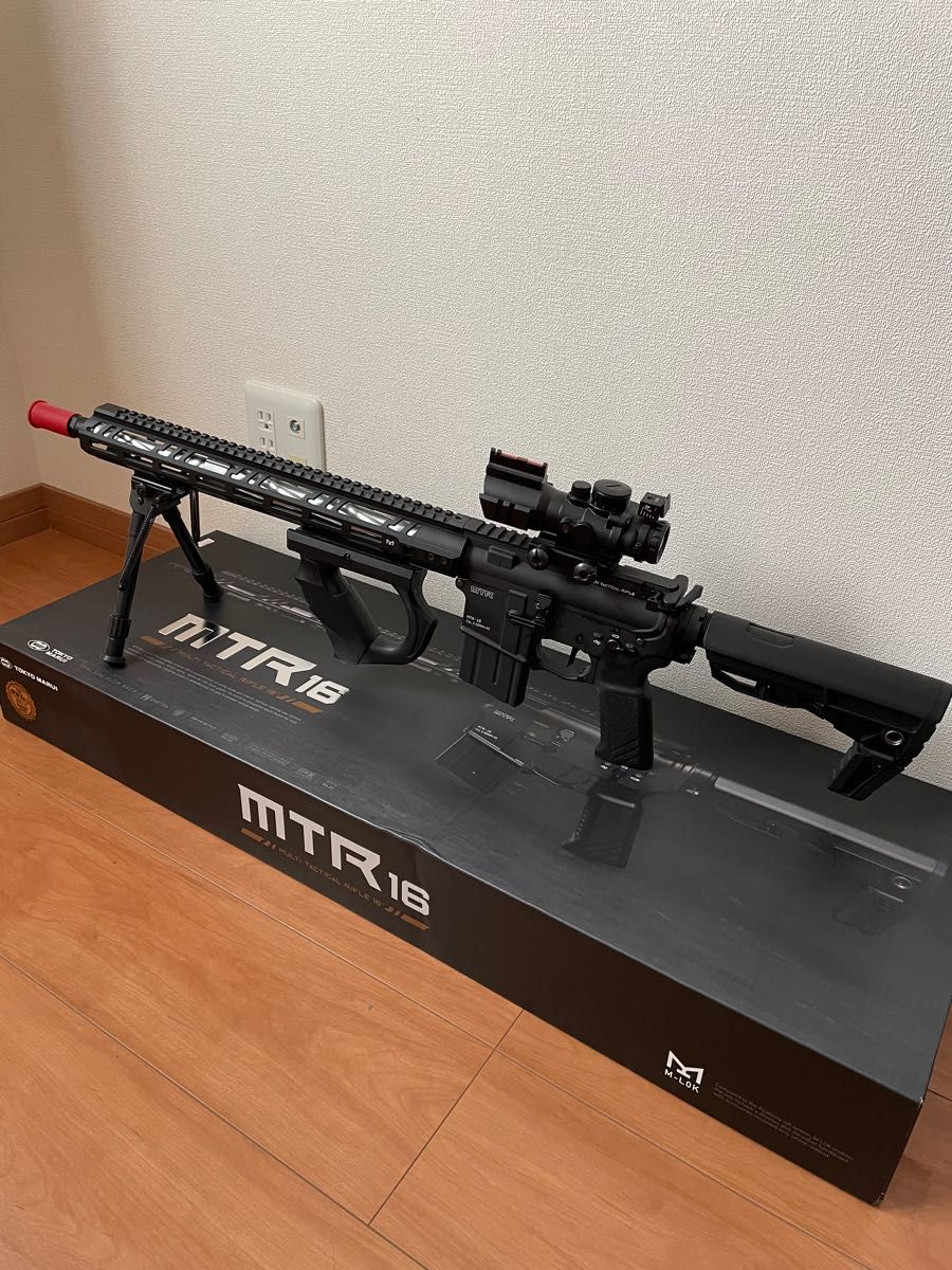 美品東京マルイMTR16 GBB 外装、内装カスタム品(MWS MK18