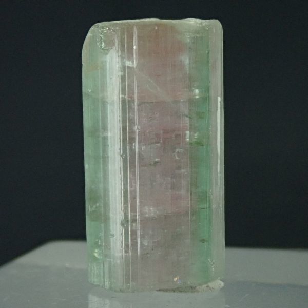 ウォーターメロン トルマリン 原石 4.7g サイズ約19mm×10mm×9mm