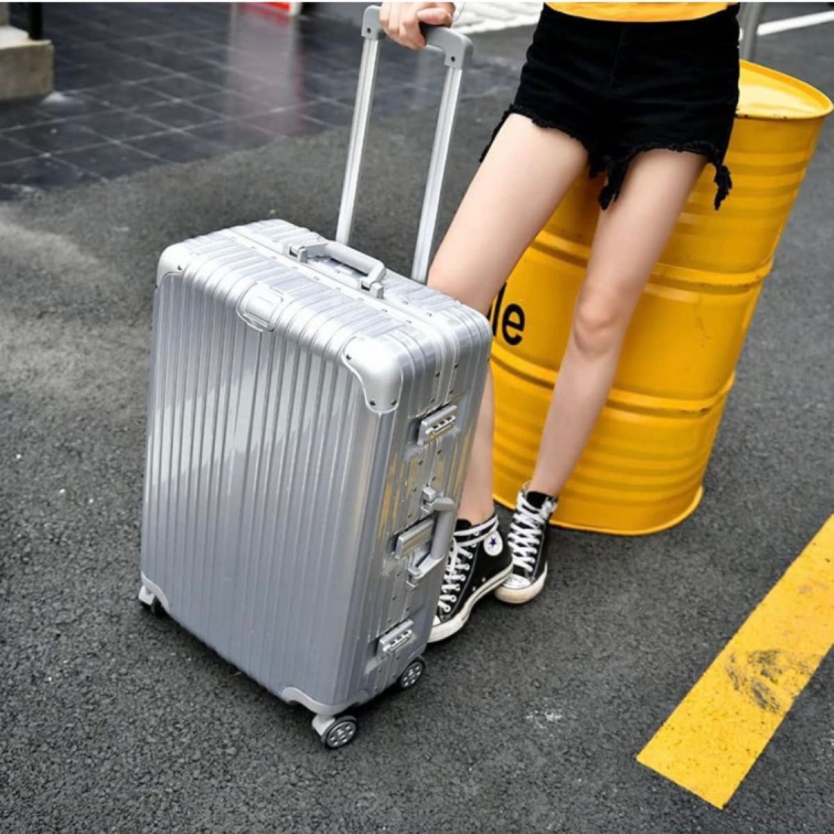 軽量アルミニウムキャリーバッグ スーツケース キャリーケース TSA