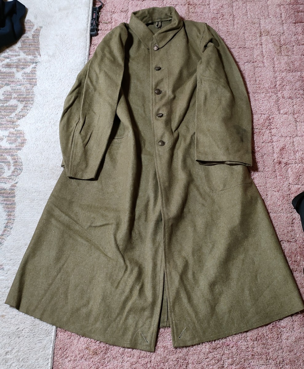 Yahoo!オークション - 日本軍 九八式外套 昭和15年製 1号 美品 /九八式